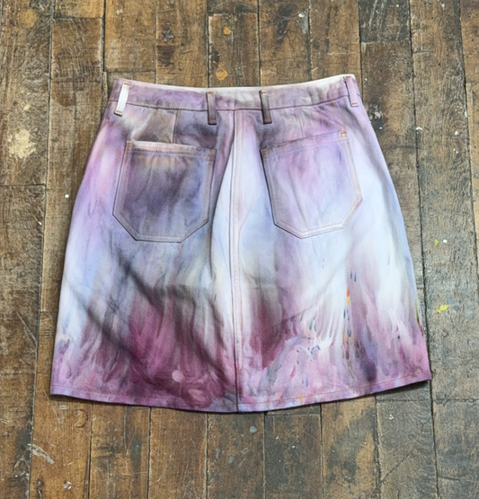 31 - Ice Dye Mini Skirt