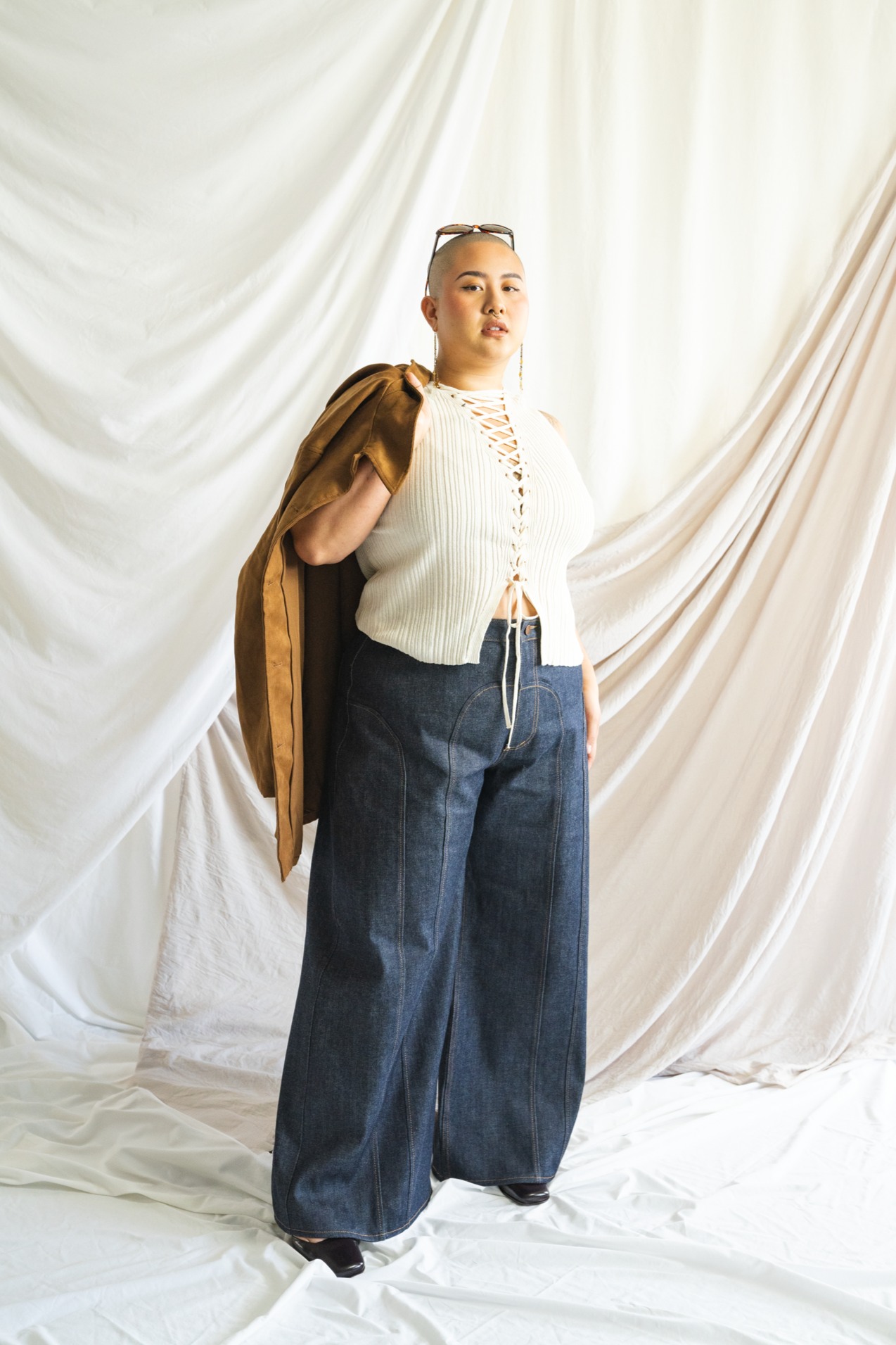 Winona - Western Wide Leg - Japanese Denim - 2 sizes