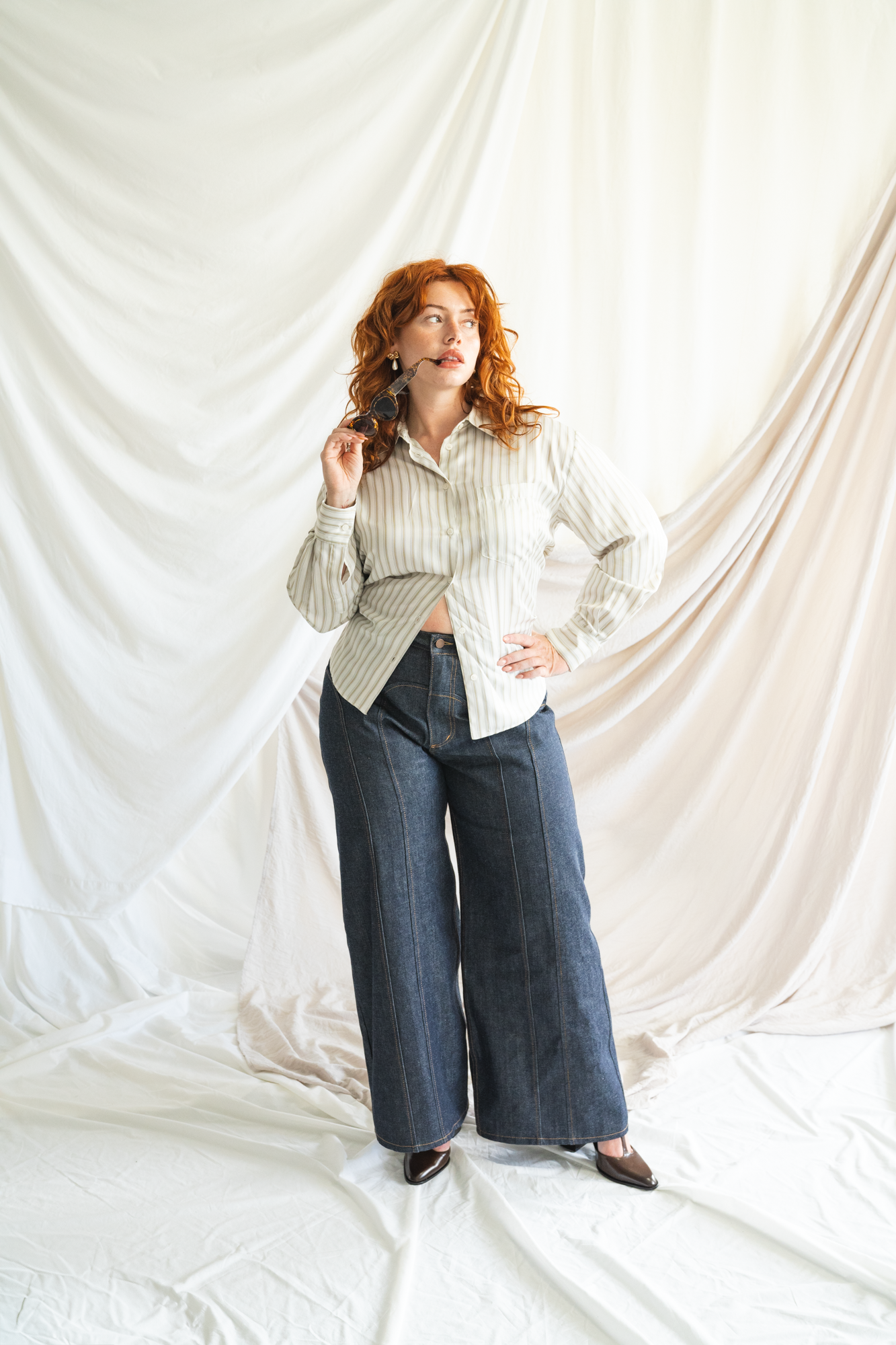 Winona - Western Wide Leg - Japanese Denim - 2 sizes