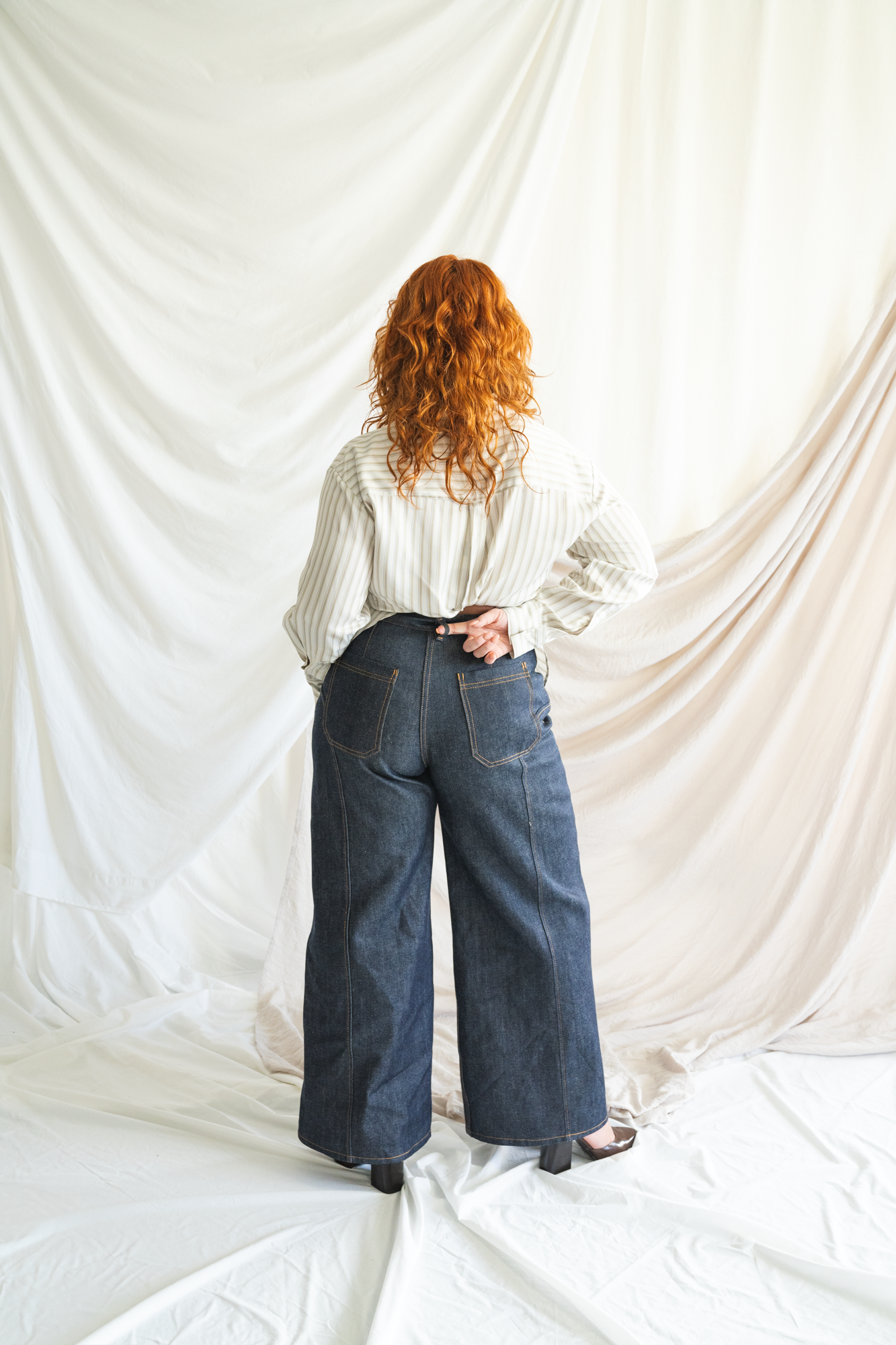 Winona - Western Wide Leg - Japanese Denim - 2 sizes