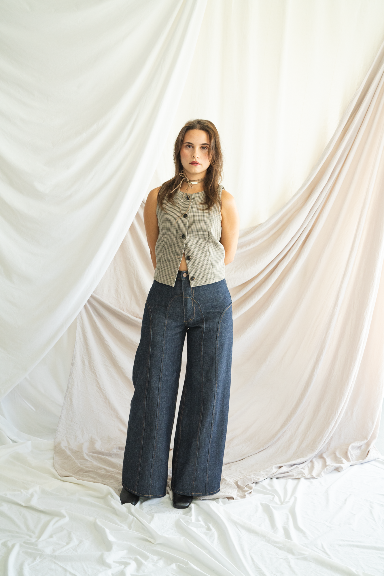 Winona - Western Wide Leg - Japanese Denim - 2 sizes