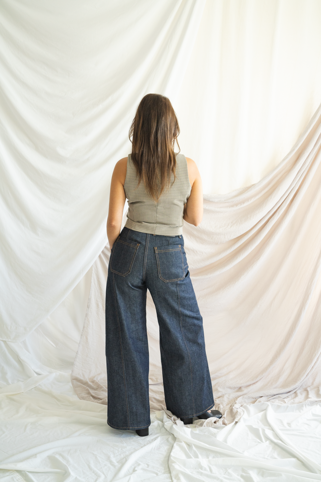 Winona - Western Wide Leg - Japanese Denim - 2 sizes