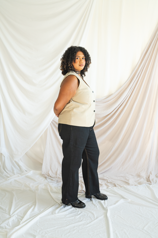 Le Simone - Short court à jambe large