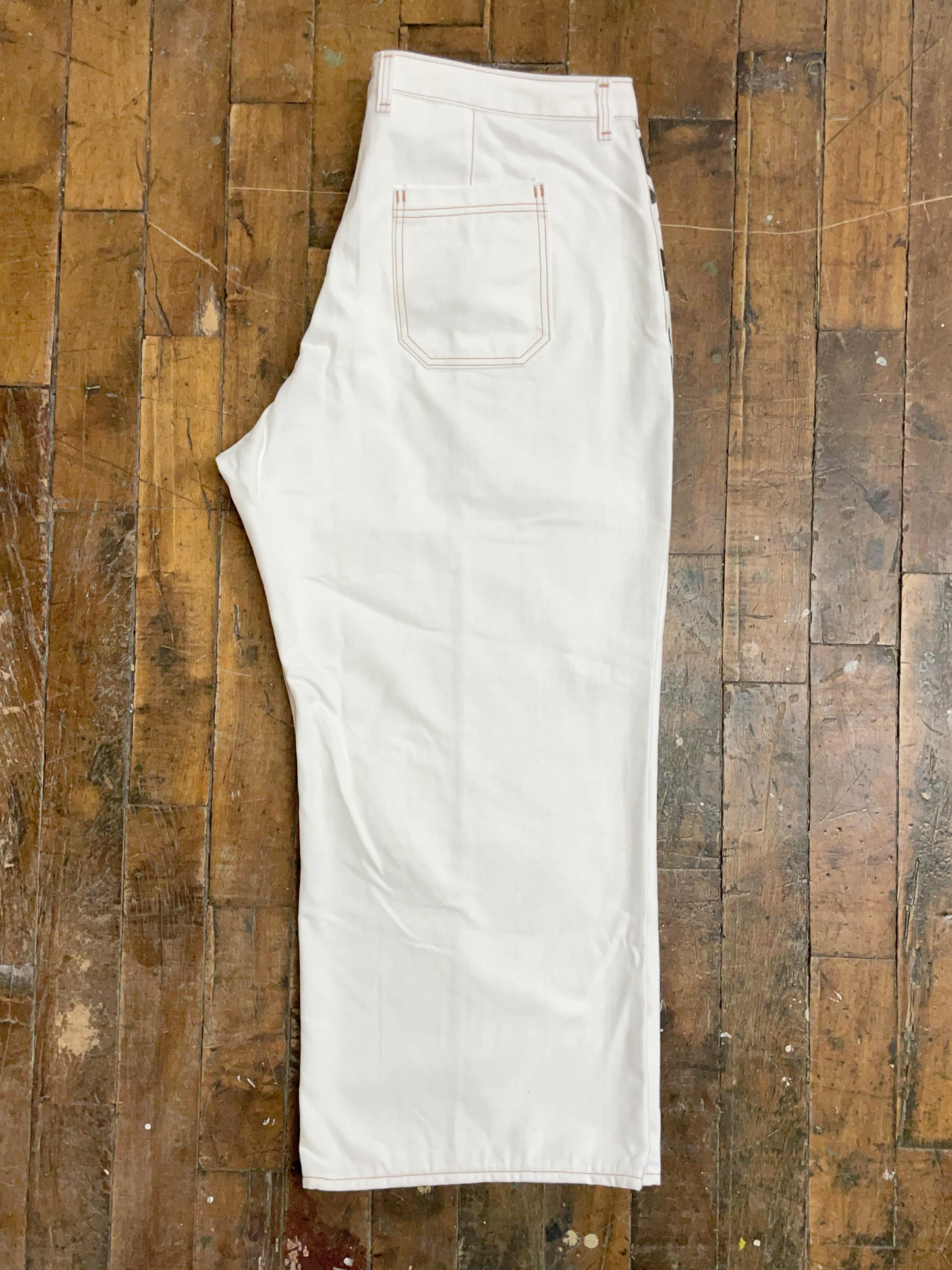 Sample - Stevie - Marbled Straight Leg - Shorter Inseam - 42