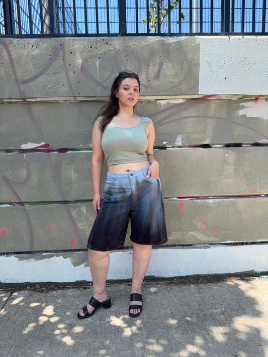 Ice Dye Jorts - Limited Drop