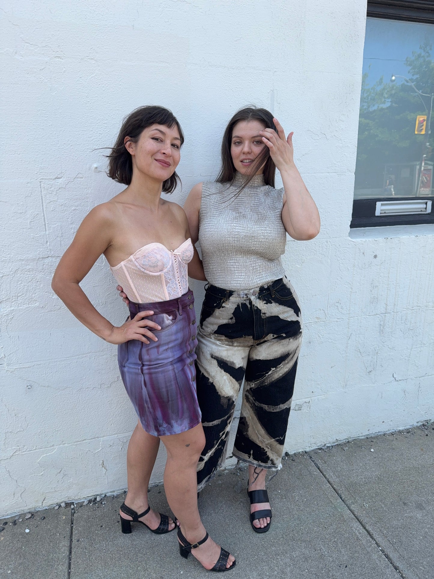 26 - Ice Dye Mini Skirt