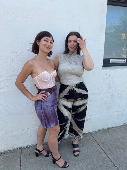 26 - Ice Dye Mini Skirt
