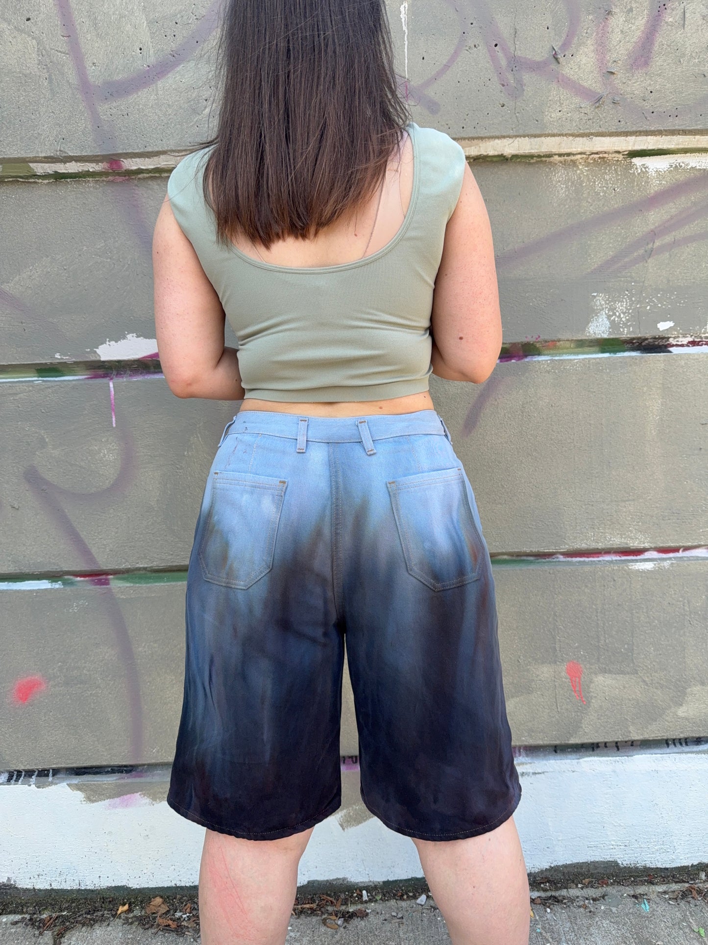 Ice Dye Jorts - Limited Drop