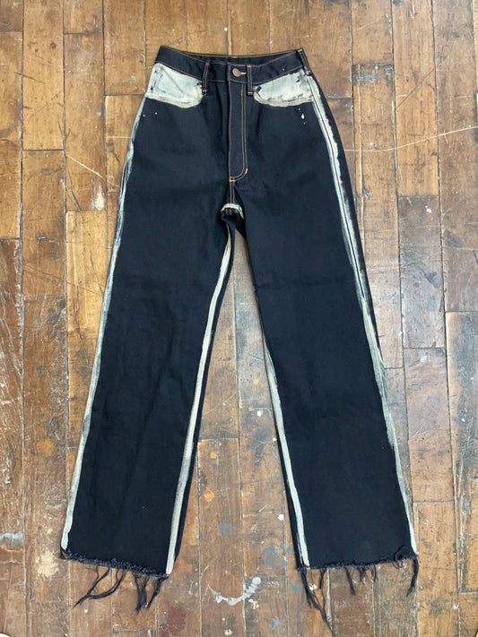Sample - Bleached Straight Leg Jeans - 4 sizes