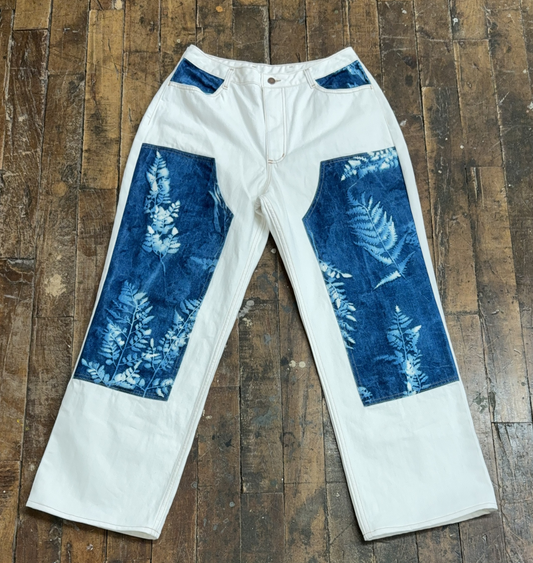 32 - Cyanotype Carpenter Jeans - Japanese Denim