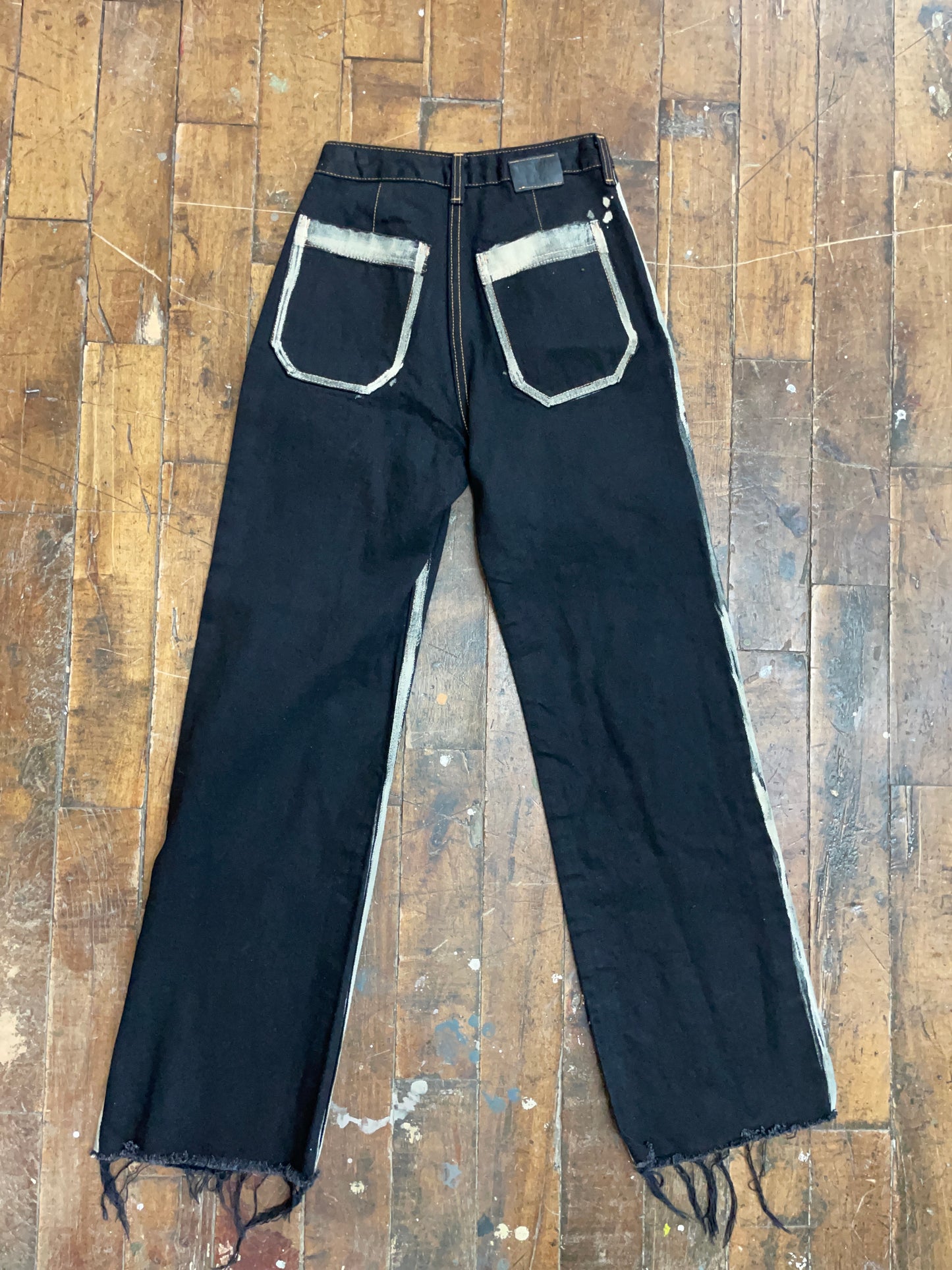 Sample - Bleached Straight Leg Jeans - 4 sizes