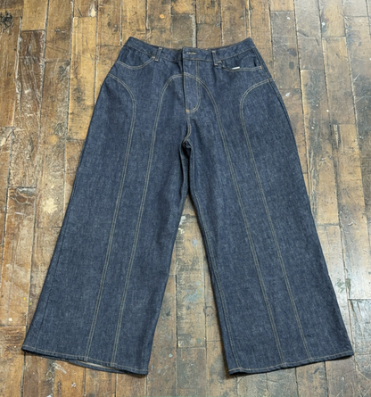 34, 38, 40 - Winona Western - One Wash Japanese Denim