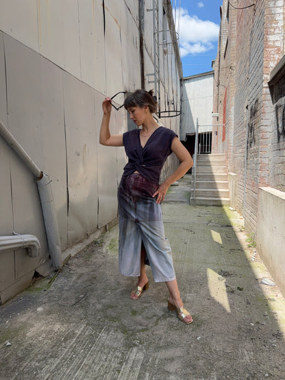 27 - Ice Dye Midi Skirt