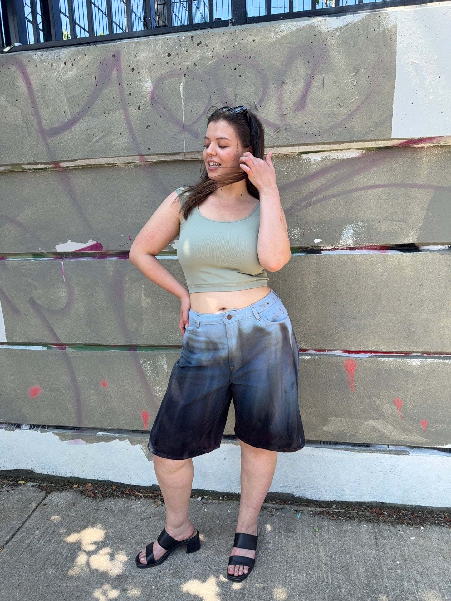 Ice Dye Jorts - Limited Drop