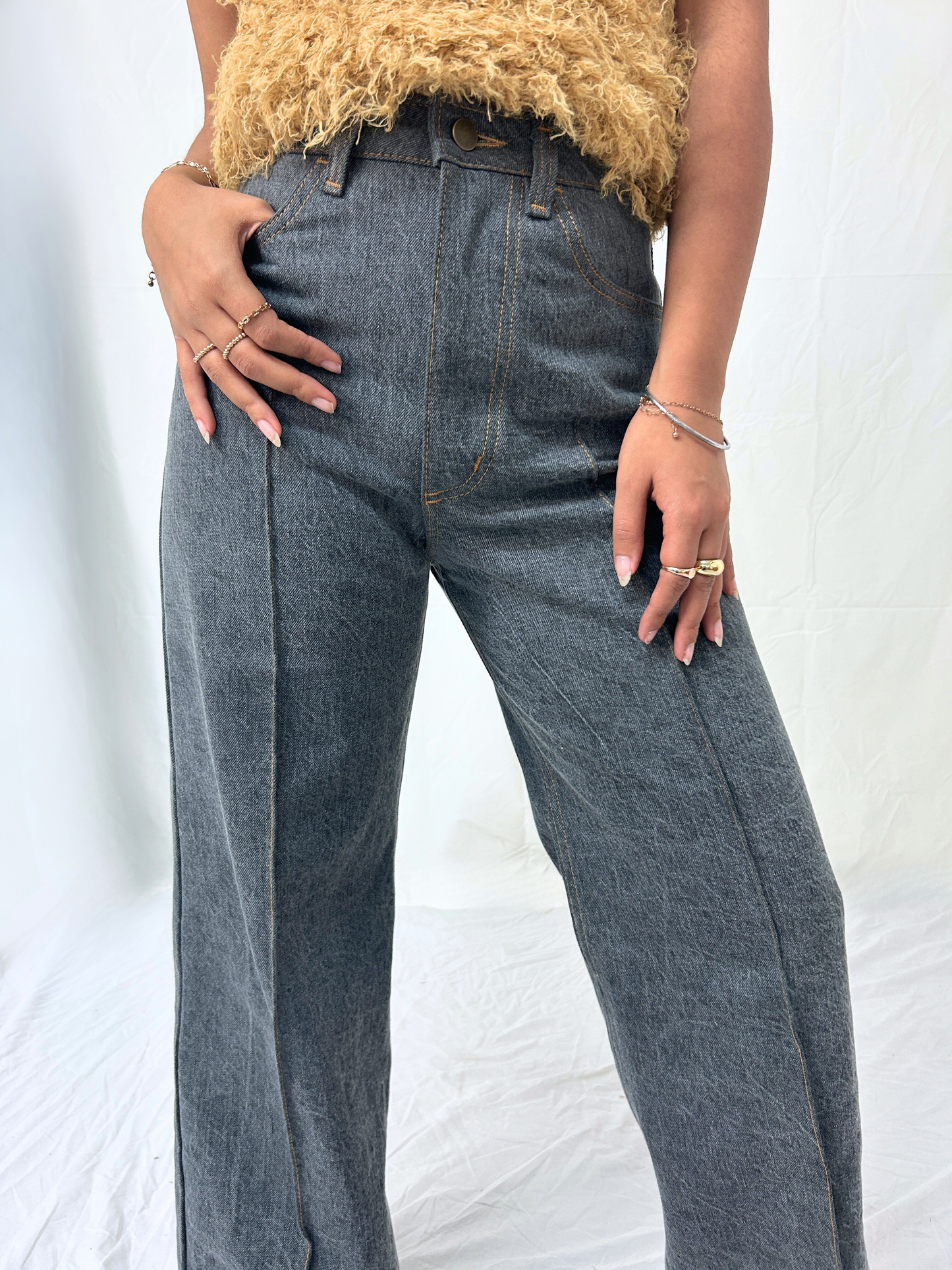 Emily Pintuck Office Jeans