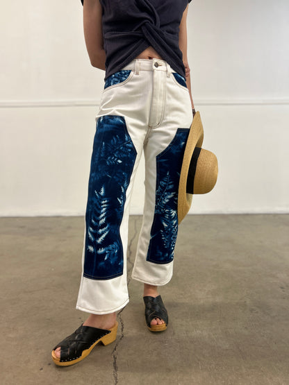 Stevie - Cyanotype Carpenter Jeans - Japanese Denim