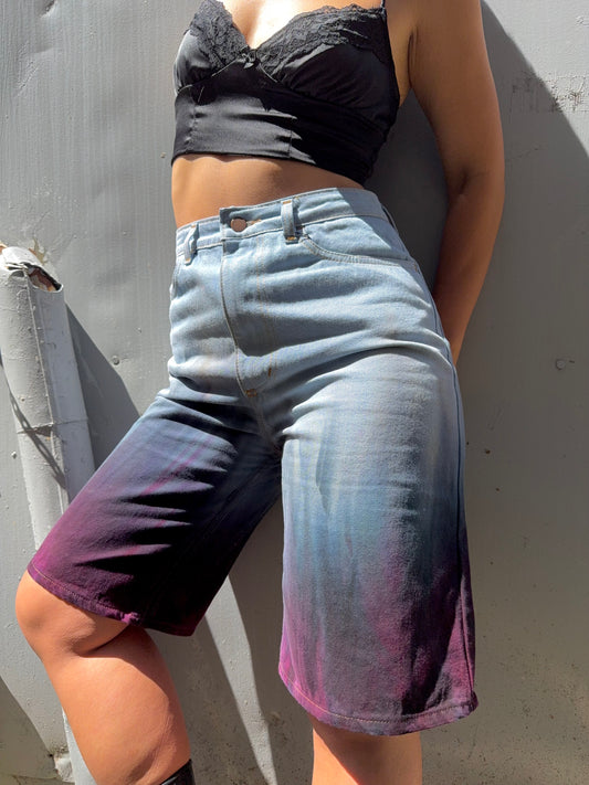 27 - Ice Dye Jorts