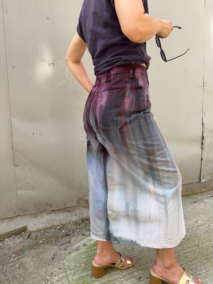 27 - Ice Dye Midi Skirt