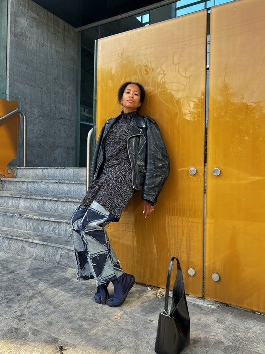 Sample - Quilted Pinwheel Jeans - 2 Sizes