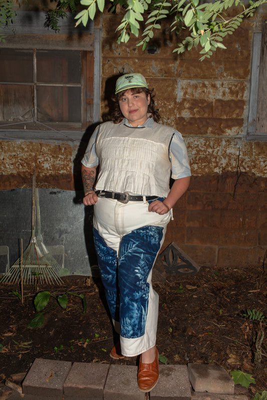 Stevie - Cyanotype Carpenter Jeans - Japanese Denim