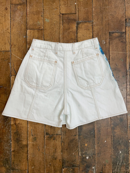 Sample - Cyanotype Manvi Slit Shorts - 27