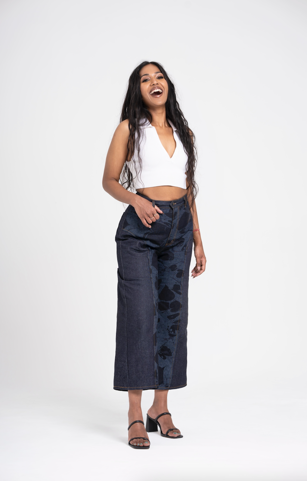 Sample - Winona Cropped Wide Leg