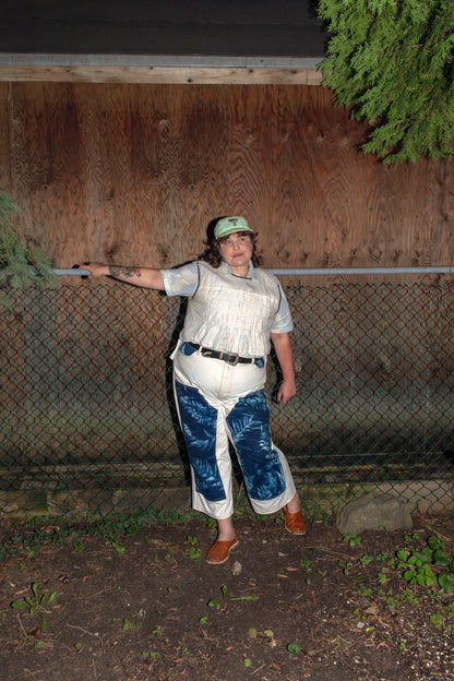 Stevie - Cyanotype Carpenter Jeans - Japanese Denim