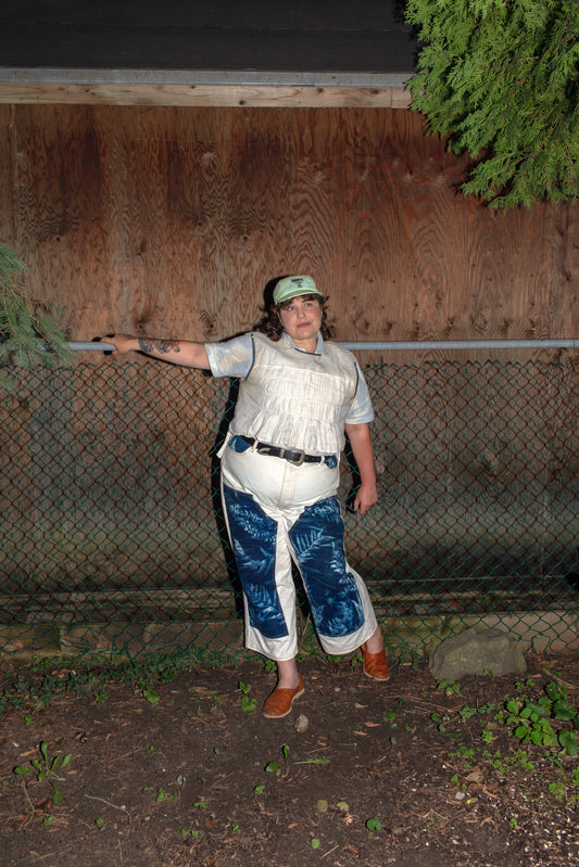 Stevie - Cyanotype Carpenter Jeans - Japanese Denim