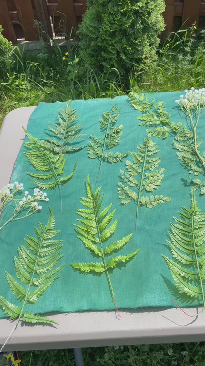 Pamela Cyanotype Shorts
